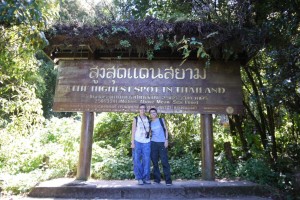Auf Thailands höchsten Gipfel