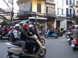 Hanoi - Verkehrschaos