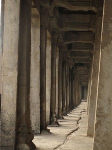 Säulengang in Angkor Wat